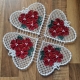 Stickdatei Lace - Deckchen-Set Nr. 16 - (200x200 mm) passend zu Herz-16