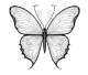 LineArt - "Schmetterling" --- SUPER-Set