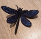Stickdatei "FSL & ITH - Libelle-Blauflügel-Prachtlibelle (Calopteryx splendens)" --- Design Pack