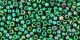 10 g TOHO Seed Beads 11/0 TR-11-0322 - Gold-Lustered Emerald (C)