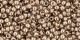 10 g TOHO Seed Beads 11/0 TR-11-0204 - Gold-Lustered Montana Blue (C)