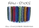 Anleitung "RAW-Sticks" Armband - deutsche Version