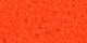 10 g TOHO Seed Beads 11/0 TR-11-0050 - Opaque Sunset Orange