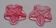 #03.0 - 1 Acrylblüte transp. Ø 17mm rot