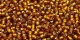 5g TOHO SeedBeads 15/0 TR-15-0034 F - Silver-Lined Matte Smoky Topaz (A,E)
