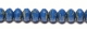#08 - 20 Stück - 5*8mm Donut - Opak Blue Travertin