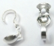 10 Stück Quetschkalotten ø 4x2 mm - silber