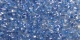 #37 10g Preciosa® TwinBeads crystal blue color-lined