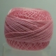 5g Spitzen-Häkelgarn "Venus" Stärke 70 N°107 Rosebud Pink