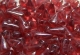 #09 - 20 Stck. Baby-Spike-Bead 4*7mm - tr.fuchsia hematit coatin