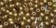 #12a 50 Stück Perlen rund - aztec gold - Ø 4 mm