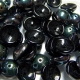 #32 - 25 Stck. Piggy-Beads 4x8mm - jet celsian