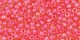 10 g TOHO Seed Beads 11/0 TR-11-0979 - Luminous Lt Topaz/Neon Pink-Lined (E)