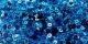5 Gramm Pailletten 3mm Laser - blau