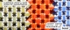 25 Stück Two-Hole Silky Beads 6mm - multicolor 2 dk travertin