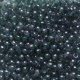#12a - 50 Stück Perlen rund - tr. montanablau-green - Ø 3 mm