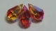 1 facetierter Tropfen 6x10 mm Hyacinth/Yellow