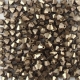 #12.00.b - 25 Stück - 4,0 mm Crystal Bicone Jet Gold Bronze