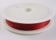 1 Rolle "Tiger Tail" nylonummantelt 0,38 mm - red - 50m