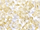 #18 - 25 Stck. PRECIOSA Pellet™ 4x6 mm chrystal blond flare