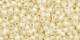 10 g TOHO Seed Beads 11/0 TR-11-2125 - Lt Jonquil Opal Silver-Lined (A,B;D)