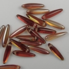 #04 - 20 Stck. Thorn Beads 5x16mm crystal venus