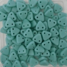 #10 10g Triangle-Beads 6mm - matte turquoise