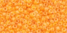 10 g TOHO Seed Beads 11/0 TR-11-0801 - Luminous Neon Tangerine (E)