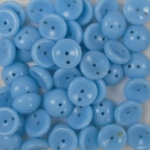 #84 - 25 Stck. Piggy-Beads 4x8mm - opak hellblau