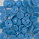 #85 - 25 Stck. Piggy-Beads 4x8mm - opak blau