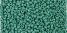 10 g TOHO Seed Beads 11/0 TR-11-0055 D - Opaque Green Turquoise