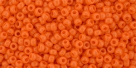 5g TOHO SeedBeads 15/0 TR-15-0050 A - Opaque Bright Orange