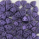 #36 10g Triangle-Beads 6mm - met. suede - violett