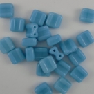 #08 - 25 Stck. H-Tile Beads 6mm - opak blue