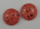 #05 - 1 Cabochon 18x7mm (LxBxH) - opal orange gesprenkelt