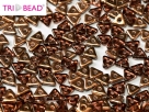 #08 5g Tri-Beads 4mm amethyst capri gold