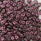 #097a 10g SuperDuo-Beads Polychrome - pink olive