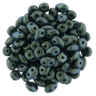 #097d 10g SuperDuo-Beads Polychrome - Aqua Teal
