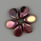 #02 - 50 Stck. PRECIOSA Pip Bead™ 5x7 mm jet capri gold iris