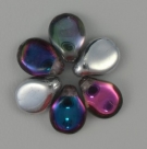 #15 - 50 Stck. PRECIOSA Pip Bead™ 5x7 mm crystal vitrex