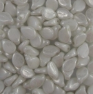 #25.1 - 50 Stck. PRECIOSA Pip Bead™ 5x7 mm alabaster hematit