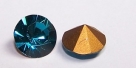 40a - 1 Stück Preciosa® MAXIMA Chaton SS39 (8mm) indicolite