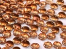 #50 - 50 Stück Lentils 6x2,5 mm crystal sunset