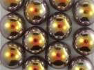 #01a - 1 Dome Bead 12x7mm - crystal santander