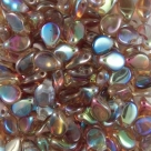 #16.1 - 50 Stck. PRECIOSA Pip Bead™ 5x7 mm crystal brown rainbow
