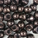 #02 25 Stck. Mushroom Beads 8mm jet lila vega