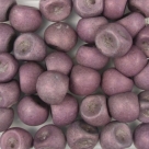 #06 25 Stck. Mushroom Beads 8mm alabaster matt pink vega