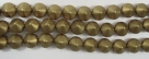 #08 20 Stück Tipp Beads Ø 8 mm - pastel colors olive gold matt