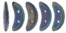 #02.00 5g Crescent-Beads 10x3 mm - Matte Iris Blue