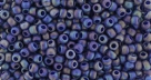 10 g TOHO Seed Beads 11/0 TR-11-2637 F - Semi Glazed Rainbow - Navy Blue (C)